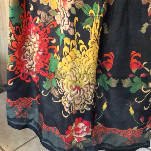 Stunning Johnny Was Silk Tank Dress - Picture 4 of 5